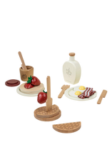 Load image into Gallery viewer, Wooden Brunch Playset