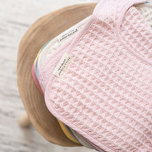 Load image into Gallery viewer, Reversible Bib + Burp Set - Blush