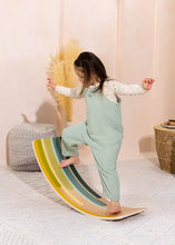 Load image into Gallery viewer, Wooden Wobble Balance Board for Kids