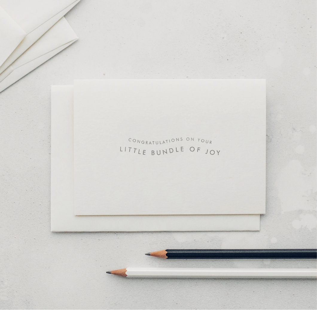 Little Bundle of Joy - Greeting Card