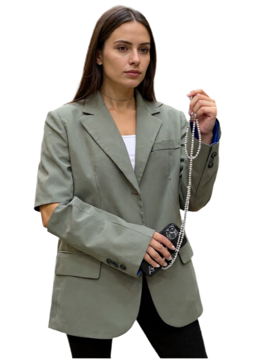 Cutout Blazer