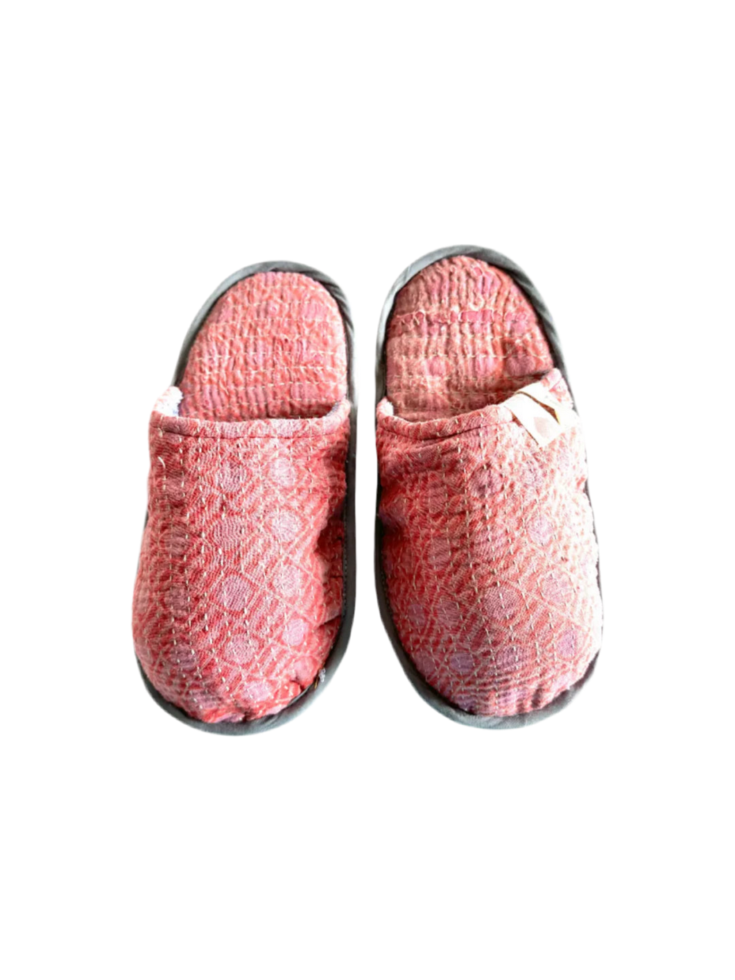 Rosy Trellis Hawaiian Home Slippers - Small