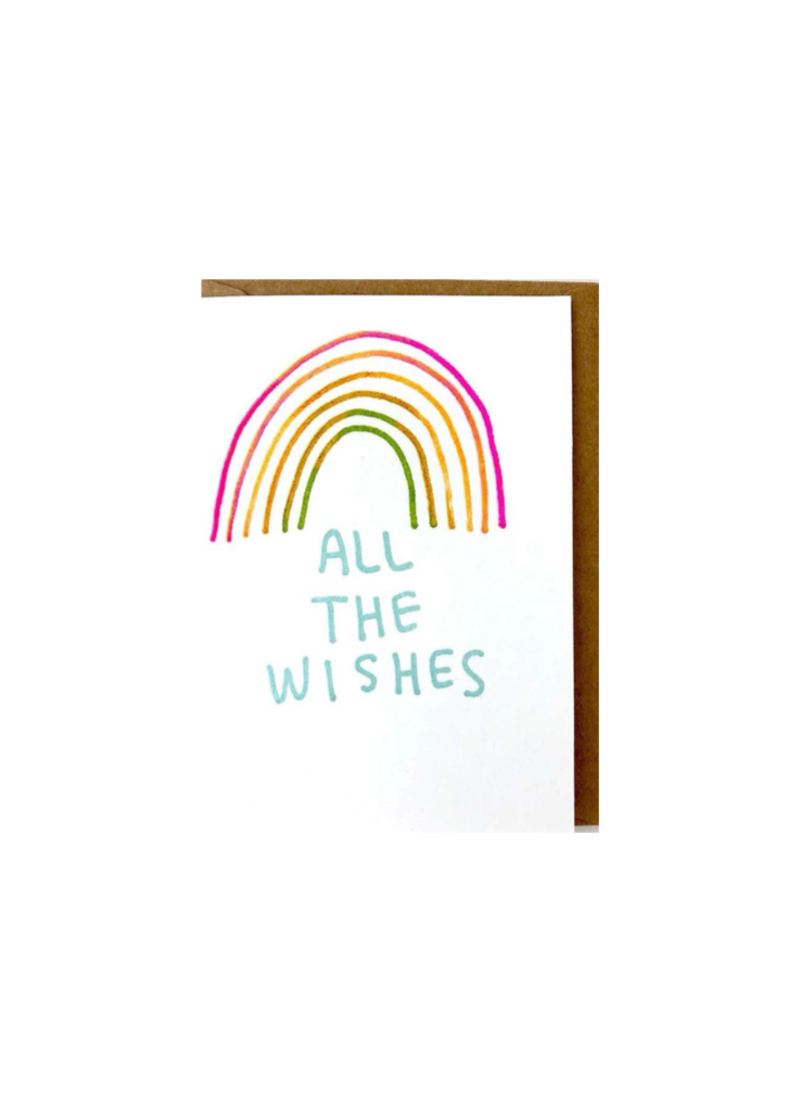 Mini Note Card - All The Wishes