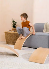 Load image into Gallery viewer, Wooden Wobble Balance Board for Kids
