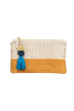 Load image into Gallery viewer, Yellow Jute Pouch
