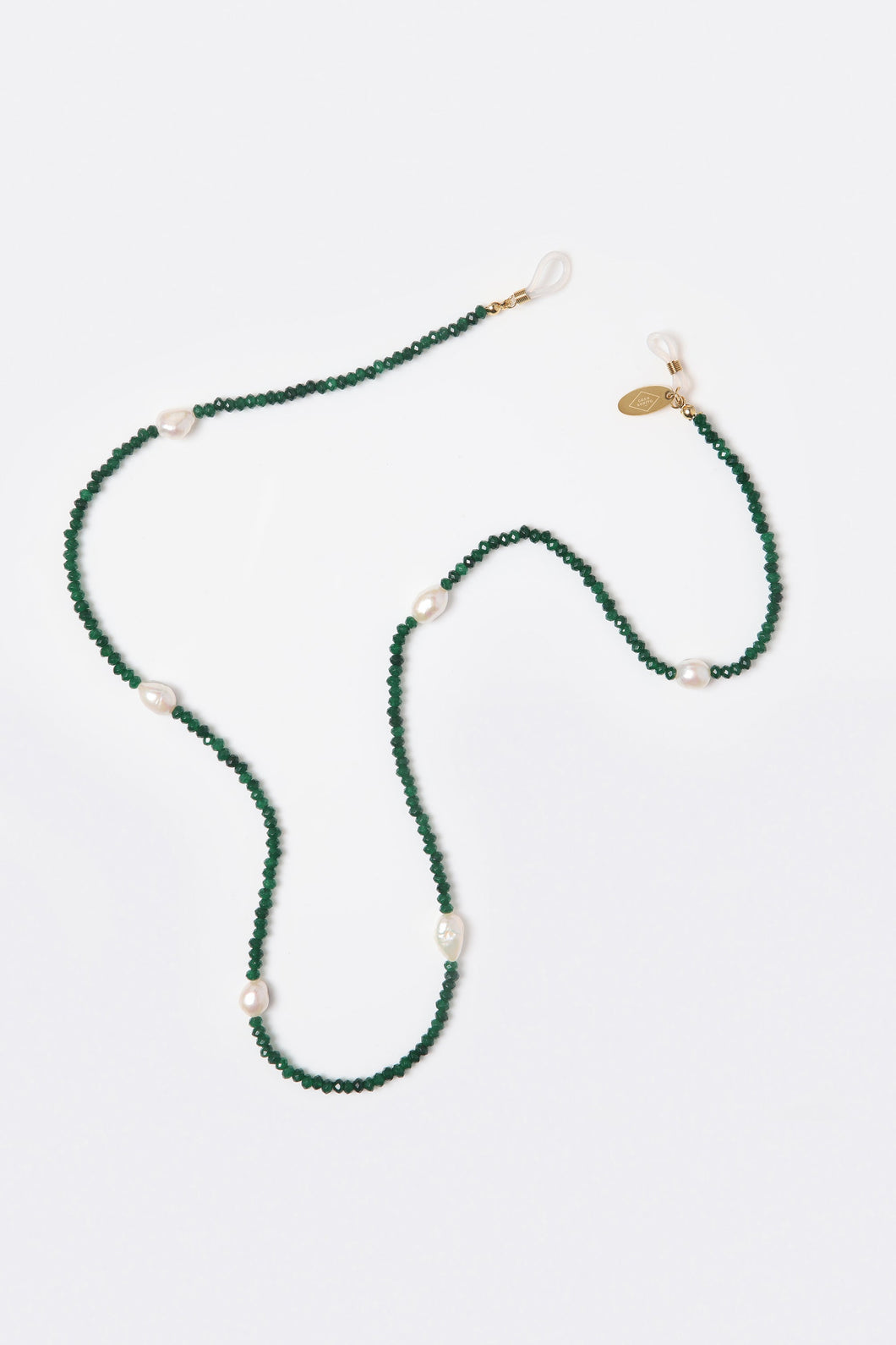 Ruby Green Glasses Chain