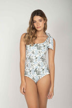 Load image into Gallery viewer, Serpiente One Shoulder Swimsuit
