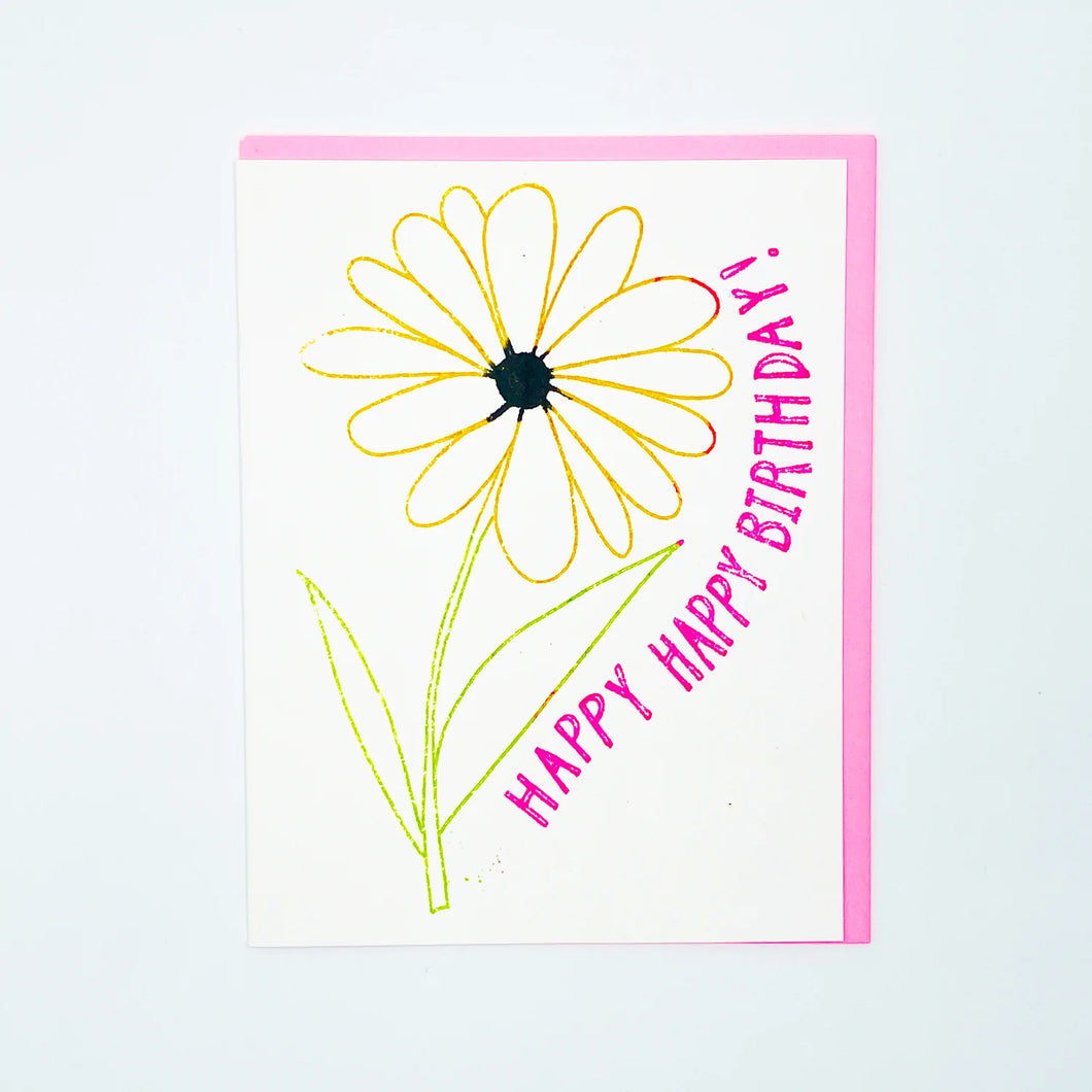 Greeting Card - Daisy Birthday
