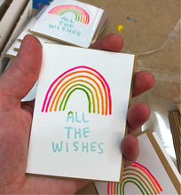 Load image into Gallery viewer, Mini Note Card - All The Wishes
